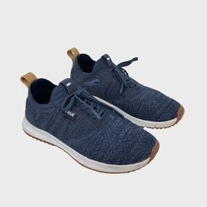 TRUE Linkswear All Day Knit Adult Shoes Blue Comfort Sneakers Men 6.5 Women 8